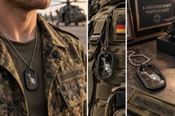 Hals, Rucksack, Tisch - H145M Dog Tag mit Kette (28 x 50 x 5)_80